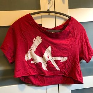 H&M LA crop Tee